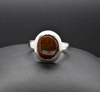 Sterling Silver Fire Agate Ring Size 7