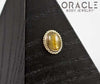 14k Rutilated Quartz Oval Threadless Gold End