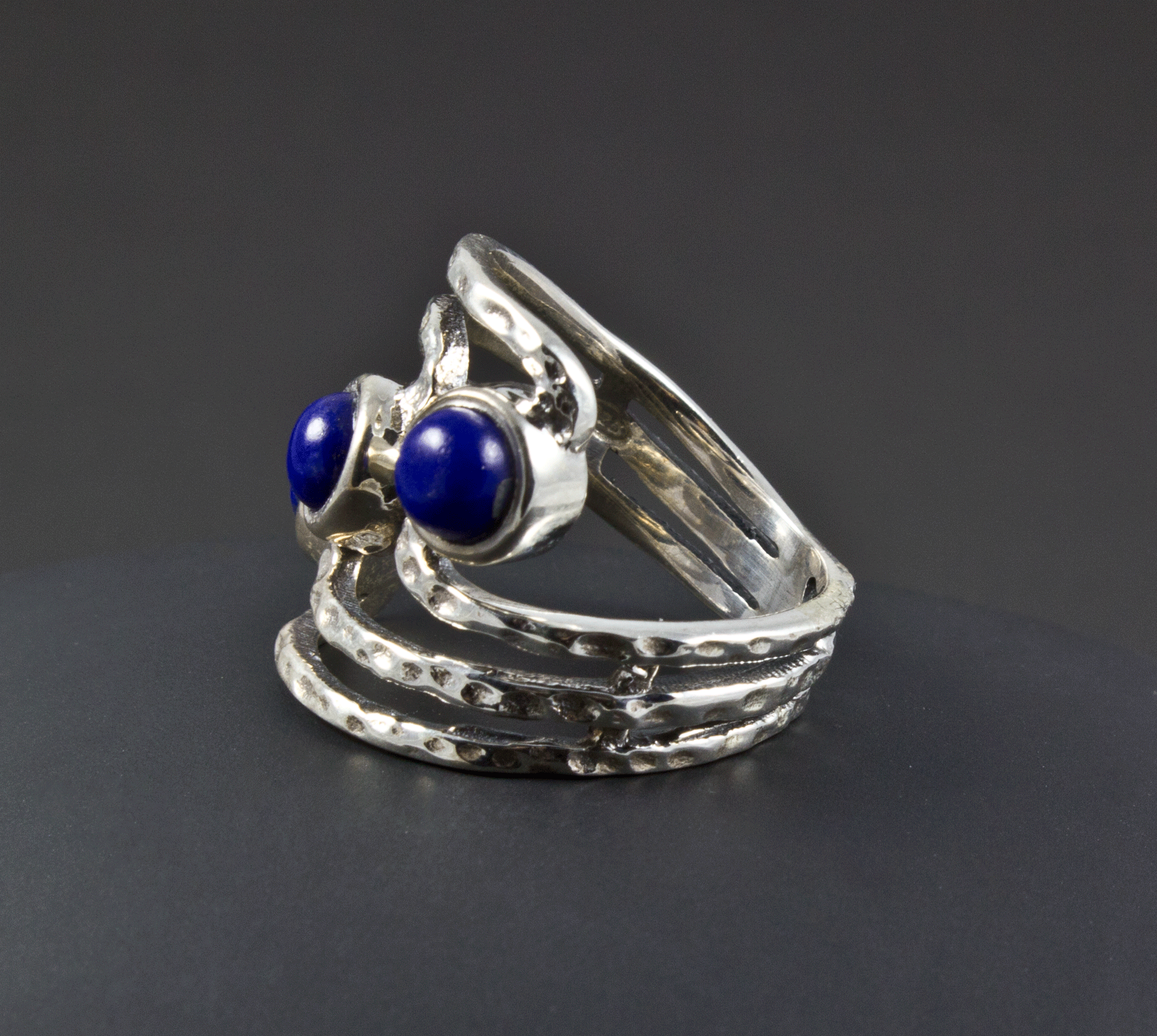 Sterling Silver Lapis Ring Size 7