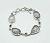 Sterling Silver Tourmalated Quartz Bracelet