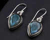 Sterling Silver Labradorite Earrings