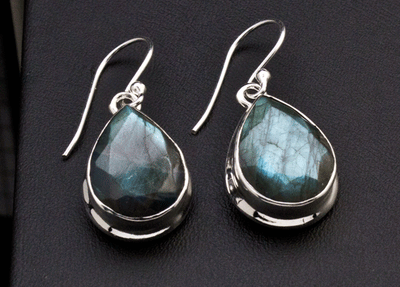 Sterling Silver Labradorite Earrings