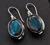 Sterling Silver Labradorite Earrings