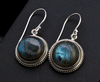 Sterling Silver Labradorite Earrings