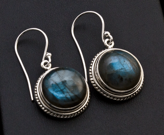 Sterling Silver Labradorite Earrings