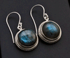 Sterling Silver Labradorite Earrings