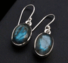 Sterling Silver Labradorite Earrings