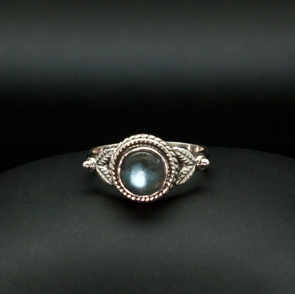 Sterling Silver Labradorite Ring Size 7