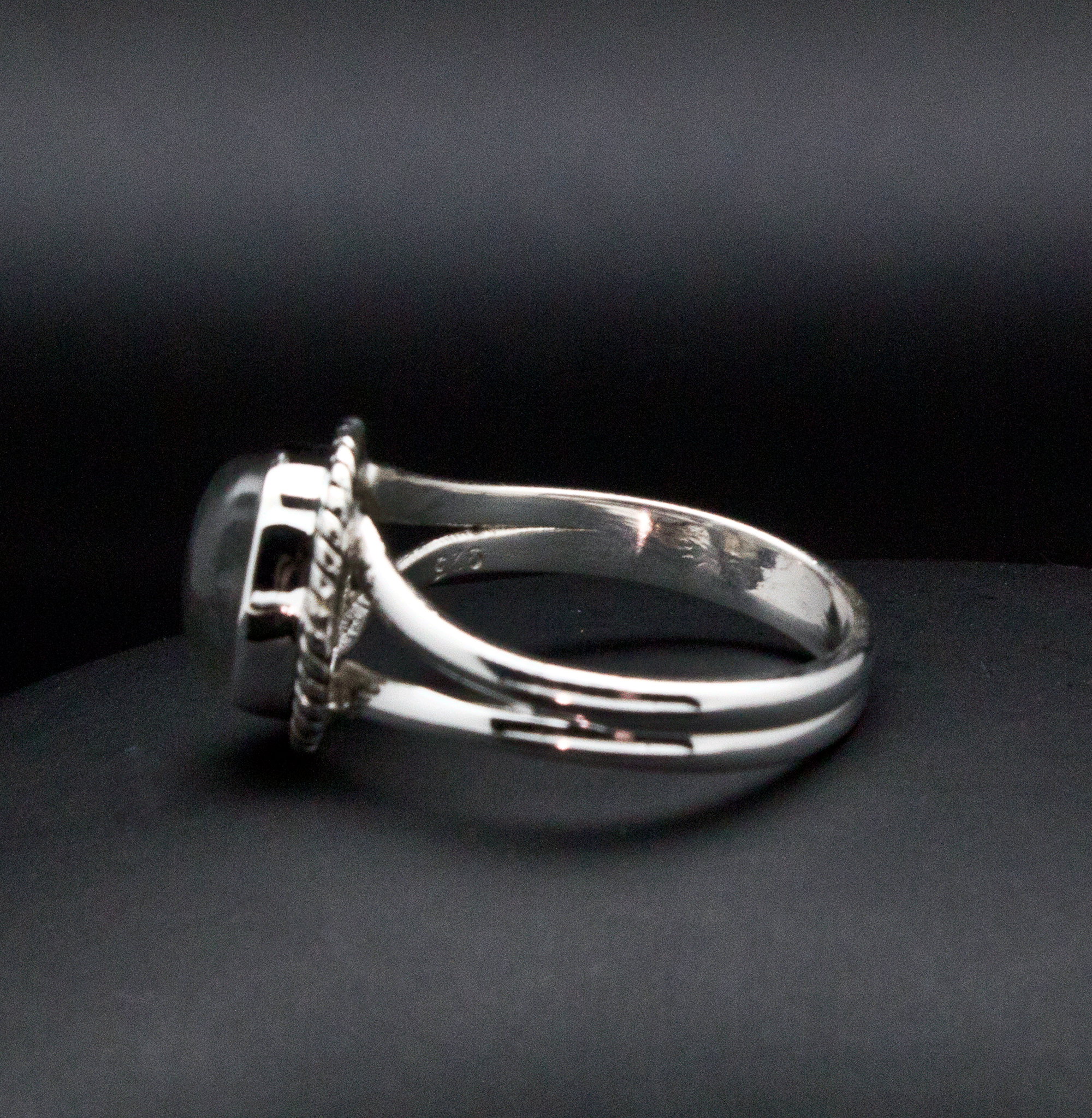 Sterling Silver Labradorite Ring Size 7