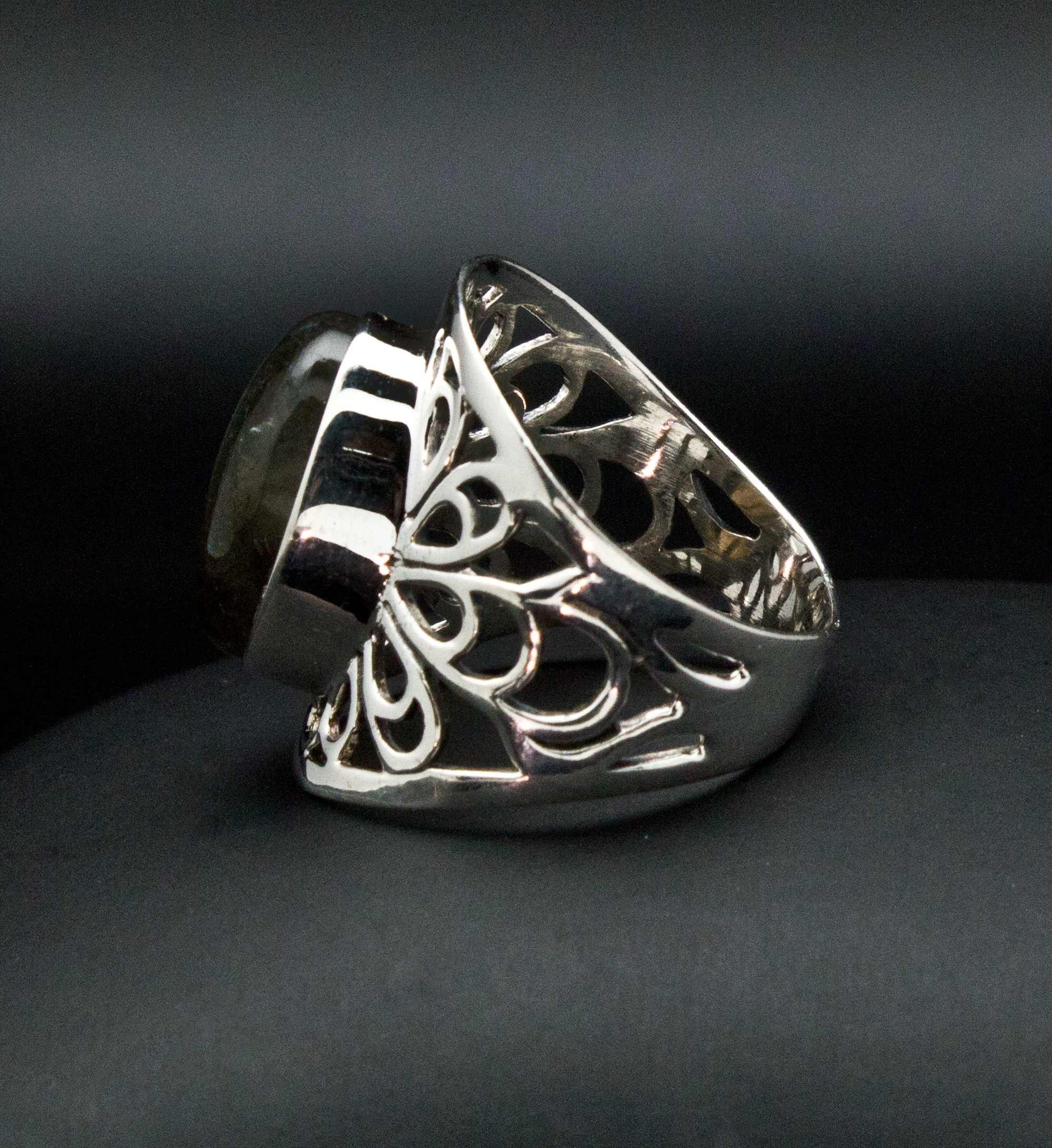 Sterling Silver Labradorite Ring Size 7