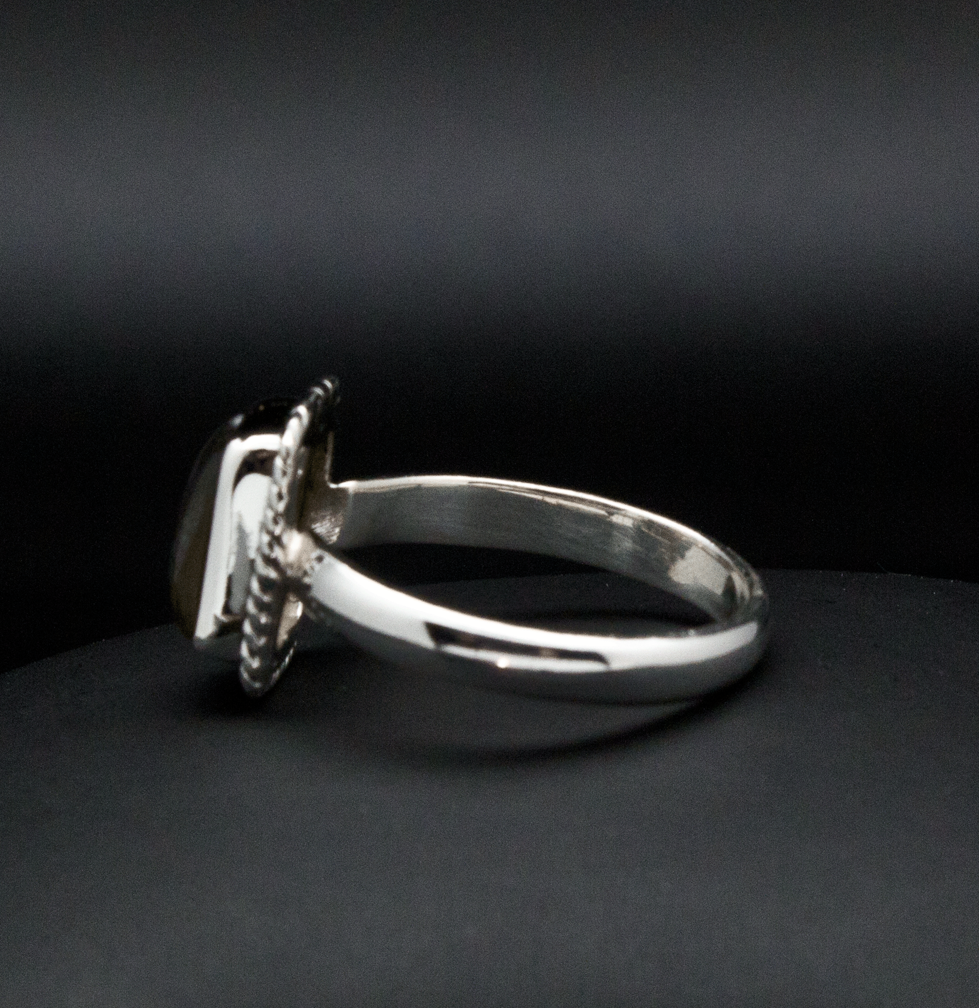 Sterling Silver Labradorite Ring Size 7