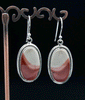 Sterling Silver Mookaite Earrings
