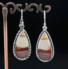 Sterling Silver Mookaite Earrings