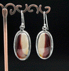 Sterling Silver Mookaite Earrings