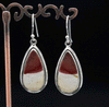 Sterling Silver Mookaite Earrings