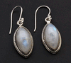 Sterling Silver Moonstone Earrings