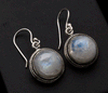 Sterling Silver Moonstone Earrings