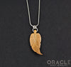 Carved Fossilized Mammoth Ivory Pendant