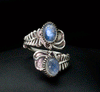 Sterling SIlver Moonstone Ring Size 5.5