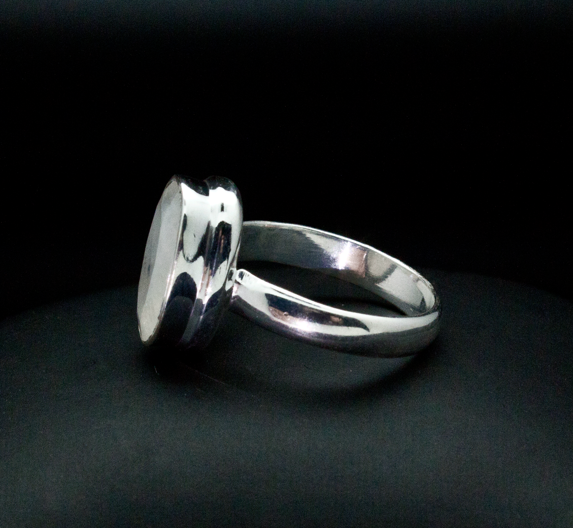 Sterling Silver Moonstone Ring Size 8