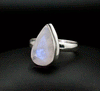 Sterling Silver Moonstone Ring Size 11