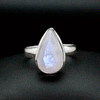 Sterling Silver Moonstone Ring Size 11