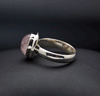Sterling Silver Morganite Ring Size 7