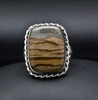 Sterling Silver Wildhorse Picture Jasper Ring Size 10