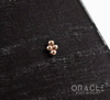 14k Rose Gold 4 Bead Mini Cluster Threadless End