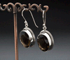 Sterling Silver Smoky Quartz Earrings