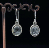 Sterling SIlver Tourmalated Quartz Earrings