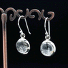 Sterling Silver Tourmalated Quartz Earrings