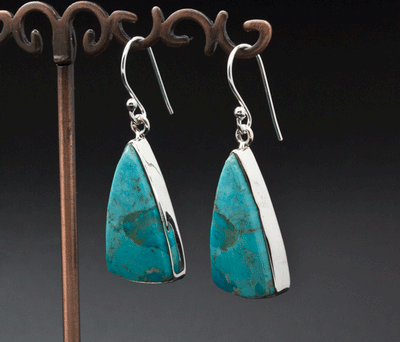 Sterling Silver Turquoise Earrings