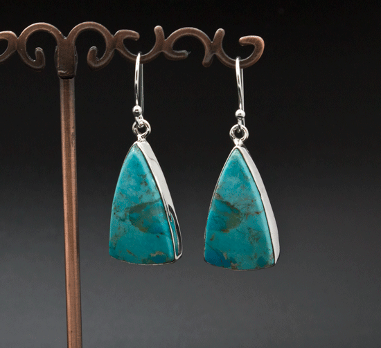 Sterling Silver Turquoise Earrings