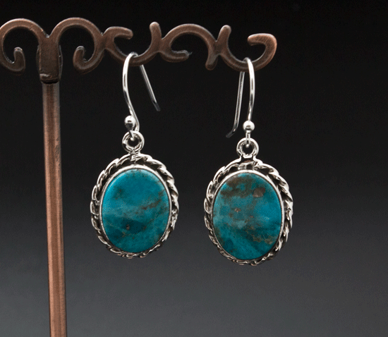 Sterling Silver Turquoise Earrings