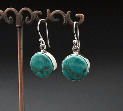 Sterling Silver Turquoise Earrings