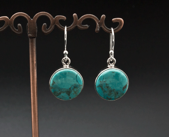 Sterling Silver Turquoise Earrings