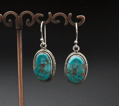 Sterling Silver Turquoise Earrings