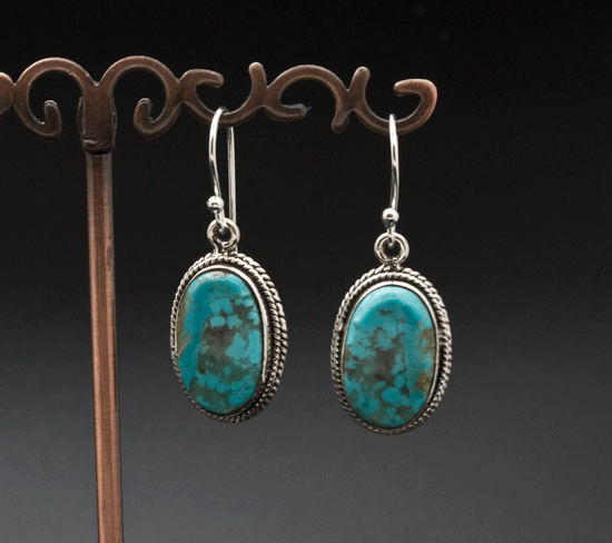 Sterling Silver Turquoise Earrings