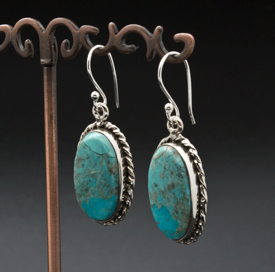 Sterling Silver Turquoise Earrings