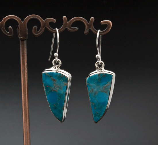 Sterling Silver Turquoise Earrings