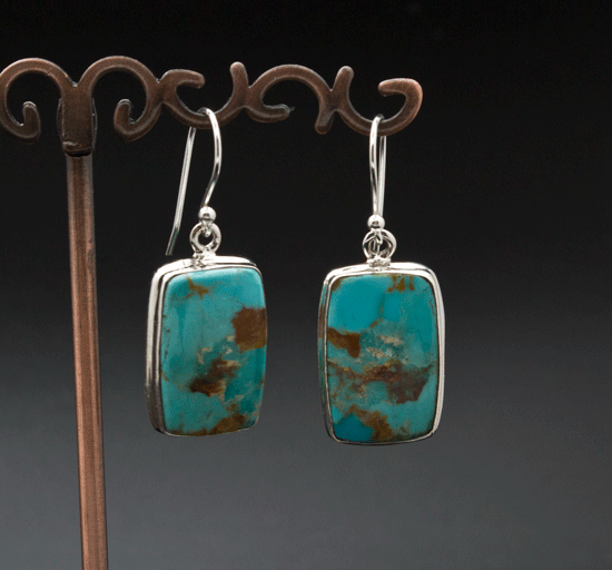 Sterling Silver Turquoise Earrings