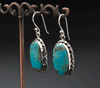 Sterling Silver Turquoise Earrings