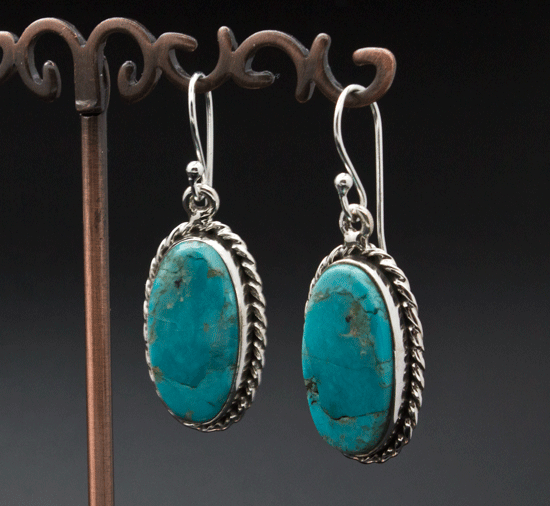 Sterling Silver Turquoise Earrings