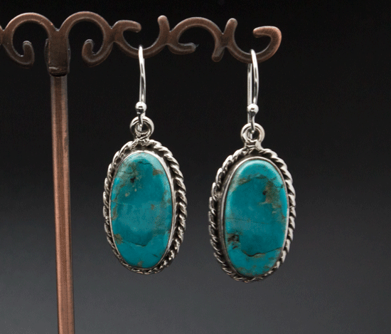 Sterling Silver Turquoise Earrings