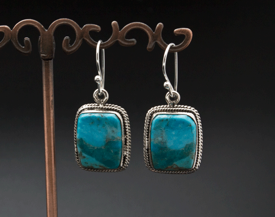 Sterling Silver Turquoise Earrings