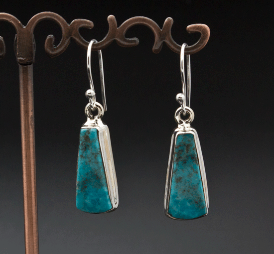 Sterling Silver Turquoise Earrings