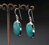 Sterling Silver Turquoise Earrings