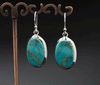 Sterling Silver Turquoise Earrings