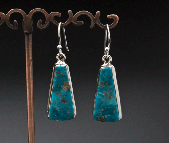 Sterling Silver Turquoise Earrings